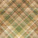 GREEN WOOD PLAID DS BACKGROUND 12x12 Scrapbook Paper - Image 2