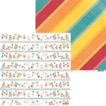 P13 HAPPY BIRTHDAY 12"X12" Designer Paper Pack 14pc. - Image 5