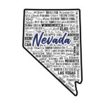Scrapbook Customs NEVADA STATE SIGHTS Travel Laser Cuts