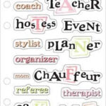 Ek Success Phrase Cafe CALL ME MOM Classic Stickers 16pc