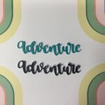 ADVENTURE Travel 3D Scrapbook Die Cut Embellishment