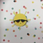 Cool SUN with SUNGLASSES Scrapbook Die Cuts - Image 2