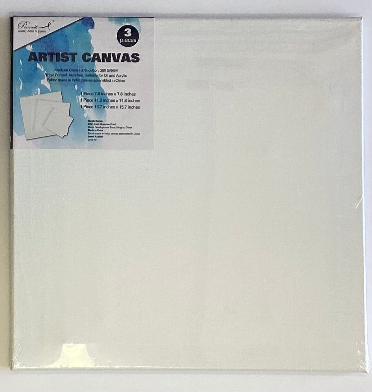 E9471A64-74AF-491D-9049-051BE42FD5D1.jpg Pennelli Quality Artist Supplies ARTIST CANVAS 3 Pieces - Image 1