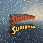 SUPERMAN Word Superhero Custom Scrapbook Die Cuts - Image 4