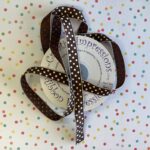 Creative 1/2" POLKA DOT RIBBON Trim 1 yard yd - Image 6