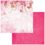 49 and Market Vintage Artistry SUNBURST BUTTERFLY CORSAGE 12"X12" Scrapbook Paper