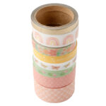 American Crafts HELLO LITTLE GIRL Washi Tape 8 Rolls - Image 2