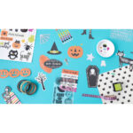 American Crafts HAPPY HALLOWEEN Enamel Stickers 60pc - Image 2