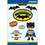 Superhero BAT KID 12”X12” Scrapbook Kit - Image 2