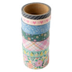 Bea Valint POPPY & PEAR Washi Tape 7 Rolls - Image 2