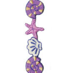 SEA SHELLS Border Trim Stick-On Sticker 1pc