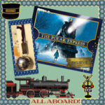 Reminisce Signature Series TRAIN 12"X12" Scrapbook Paper - Image 2