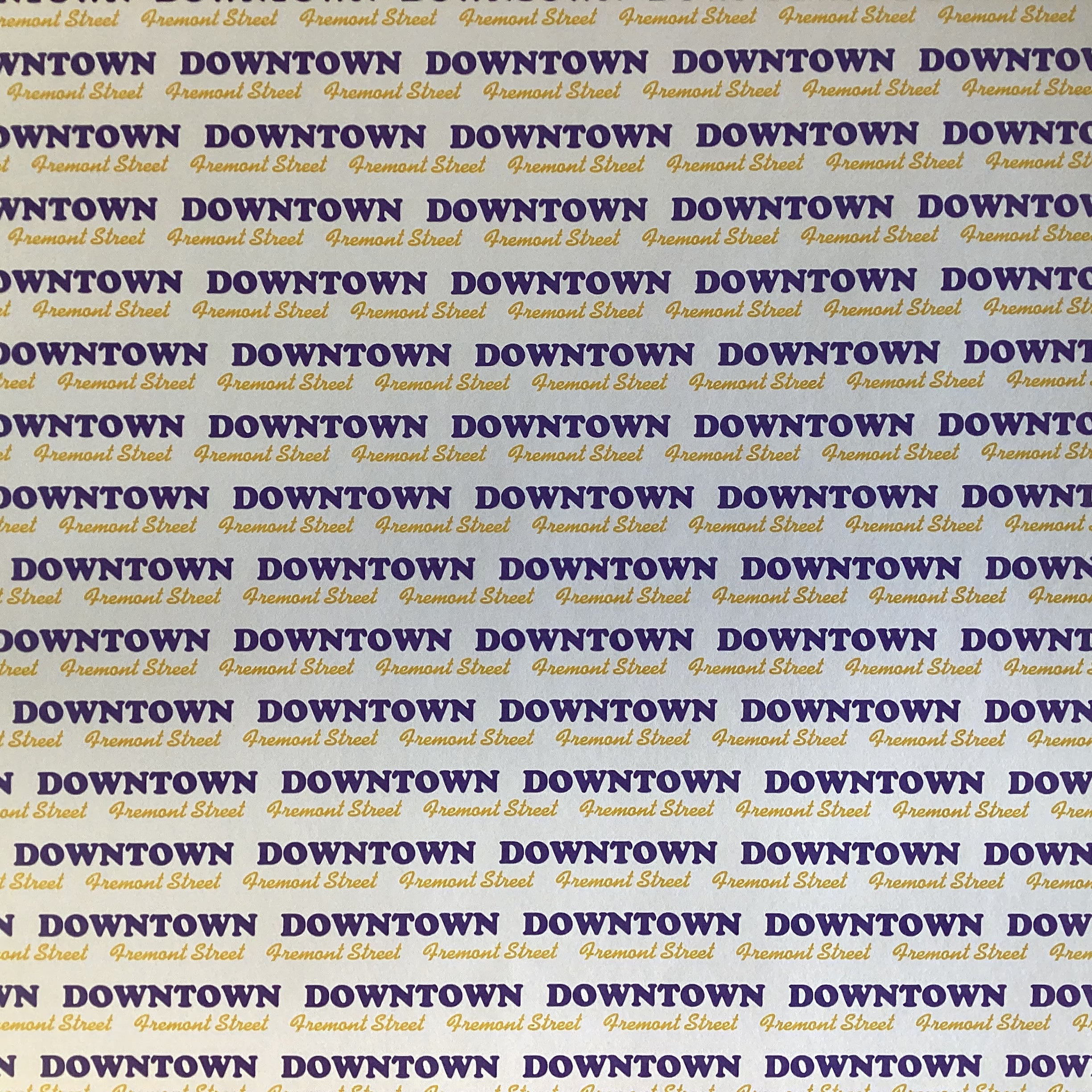 EC522262-9E99-45CA-8C55-EEF63C3AB556.jpg Pride DOWNTOWN FREMONT STREET 12"X12" Scrapbook Paper - Image 1