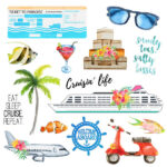 Scrapbook Customs GETAWAY CUT OUT#2 12"X12" Paper