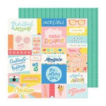 American Crafts Obed Marshall FANTASTICO 12"X12" Paper Pad 48pc - Image 5