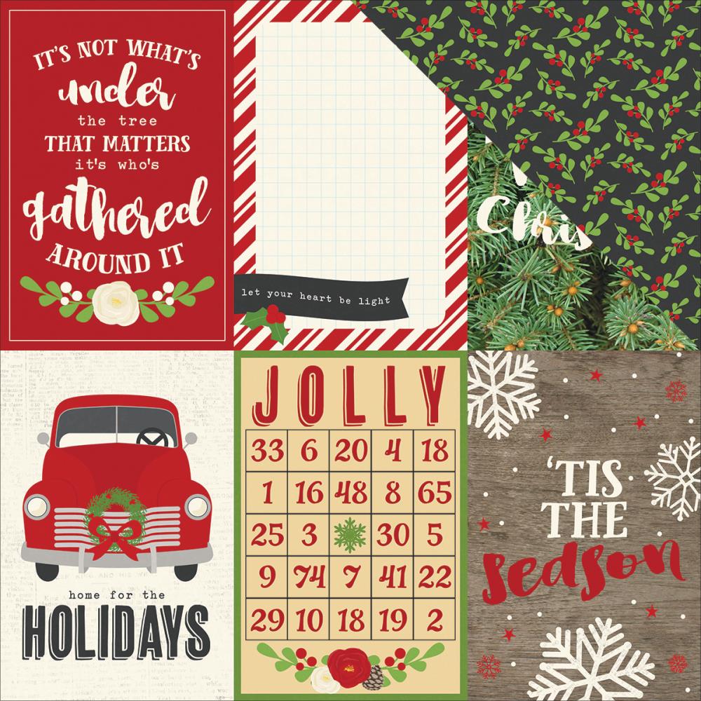 ECB9DF66-A115-4D20-8D6F-7F1BB159F308.jpeg Simple Stories Very Merry VERTICAL ELEMENTS 12x12 Paper - Image 1