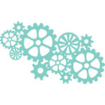 Kaisercraft DIY Cuts COGS TEXTURE Decorative Dies - Image 2