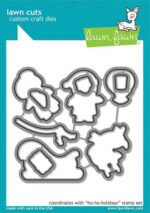 Lawn Fawn HO HO HOLIDAYS Clear Stamp & Die Set - Image 3