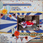 Bo Bunny CARNIVAL SPECTATOR 12"X12" Cardstock Paper - Image 2