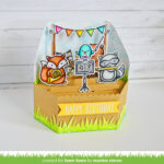 Lawn Fawn PLATFORM POP-UP Box Card Custom Craft Die 13 pc - Image 7