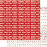BASEBALL DS SPORTS PRIDE 12X12 Scrapbook Paper Sports