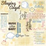 Karen Foster BEDTIME 12"X12" Paper