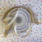 Creative 1/2" POLKA DOT RIBBON Trim 1 yard yd - Image 5