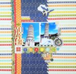 Simple Stories Travel Notes 3x4 ELEMENTS 12x12 Scrapbook Paper - Image 5