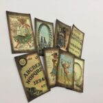 Tags & Ephemera 10pc VINTAGE FORTUNE CIRCUS - Image 2
