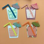 COCKTAIL DRINKS Summer Scrapbook Die Cuts