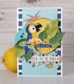 Echo Park Jungle Safari JUNGLE PLAID 12x12 Scrapbook Paper - Image 2