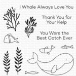 My Favorite Things BEST CATCH EVER Clear Stamp & Die Set