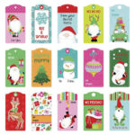 Colorplay Tulla & Norbert’s Christmas Party TAG DIES 12"x12" Paper