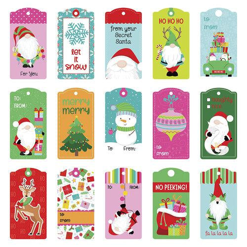 F184D7A8-2101-4935-98A7-879FE84F1A2E.jpg Colorplay Tulla & Norbert’s Christmas Party TAG DIES 12"x12" Paper - Image 1