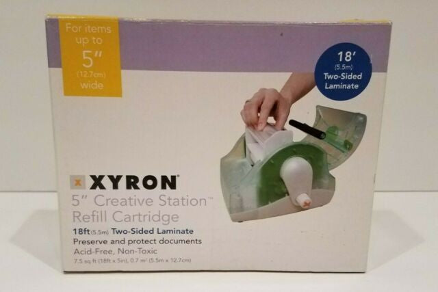 F1B3BC64-54F3-4800-8A34-FFD2837684D4.jpg Xyron 5" 510 Laminate Refill Cartridge Creative Station - Image 1