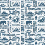 Paper House HIKING PATH  12"X12" Scrapbook Paper - Image 3