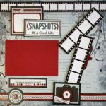 Storytellers Page Kit PICTURE PERFECT (2) 12X12 Scrapbook Layouts - Image 3