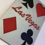 Laser Cut LASVEGAS PLAYING CARD Diecut Embellishment - Image 3