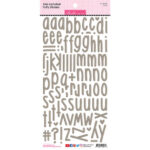 Bella Blvd OYSTER Aria Alphabet Puffy Stickers