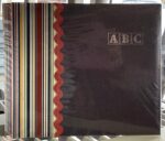 PREMADE ABC SCHOOL 8"X8” Postbound Scrapbook Album