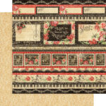 Graphic 45 Collector’s Edition LOVE NOTES 8X8 Collection Pack - Image 9