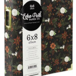 Echo Park CHRISTMAS DAY FLORAL 6"X8" ALBUM D-Ring Binder