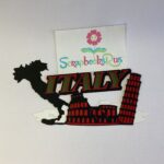 Laser Cut ITALY Diecut Scrapbook Title - Image 2
