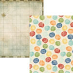 Simple Stories Travel Notes GO SEE DO 12x12 Scrapbook Paper