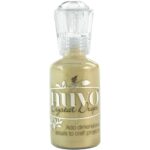 Nuvo Crystal Drops METALLIC PALE GOLD 3D Enamel Dots Gloss Beads 1oz