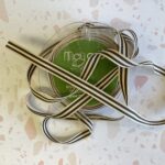 May Arts 3/8" Grosgrain IVORY STRIPE RIBBON 1 yard yd - Image 16