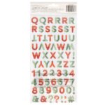 Thickers WARM & COZY Foam And Cardstock Letter Stickers 146pc - Image 2