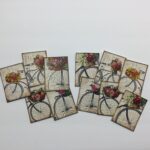 Tags & Ephemera 11 VINTAGE ROSE BICYCLE TAGS - Image 2