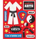 Scrapbook Customs KARATE 12"X12" Scrapbook Kit 13pc - Image 4