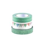 Fun Stampers COOL PARADE Journey Washi Tape 3pc